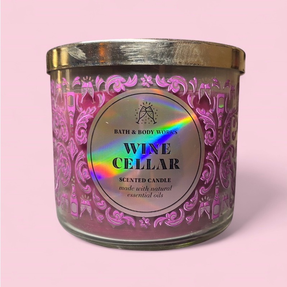 Bath & Body Works Wine Cellar 3 Wick Scented Candle - Brand New & Unused 14.5 oz